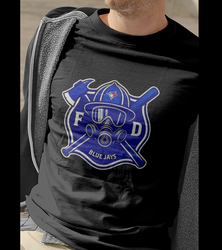 Blue Jays FD Firefighter Appreciation Night 2025 T-Shirt