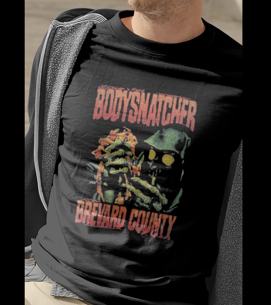 Bodysnatcher Brevard County Horror Monster Creature T-Shirt