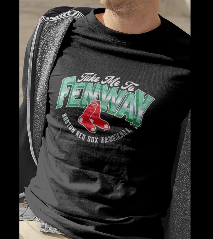 Take Me To Fenway Boston Red Sox Baseball T-Shirt