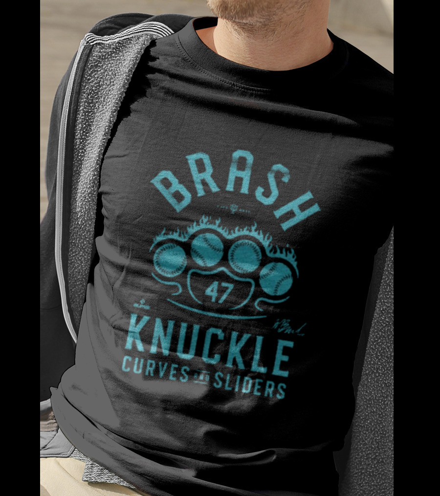 Brash Knuckle 47 Curves And Sliders T-Shirt