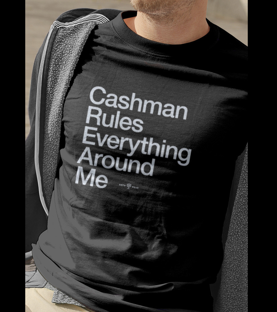 Cashman Rules Everything Around Me Trophy Symbol T-Shirt