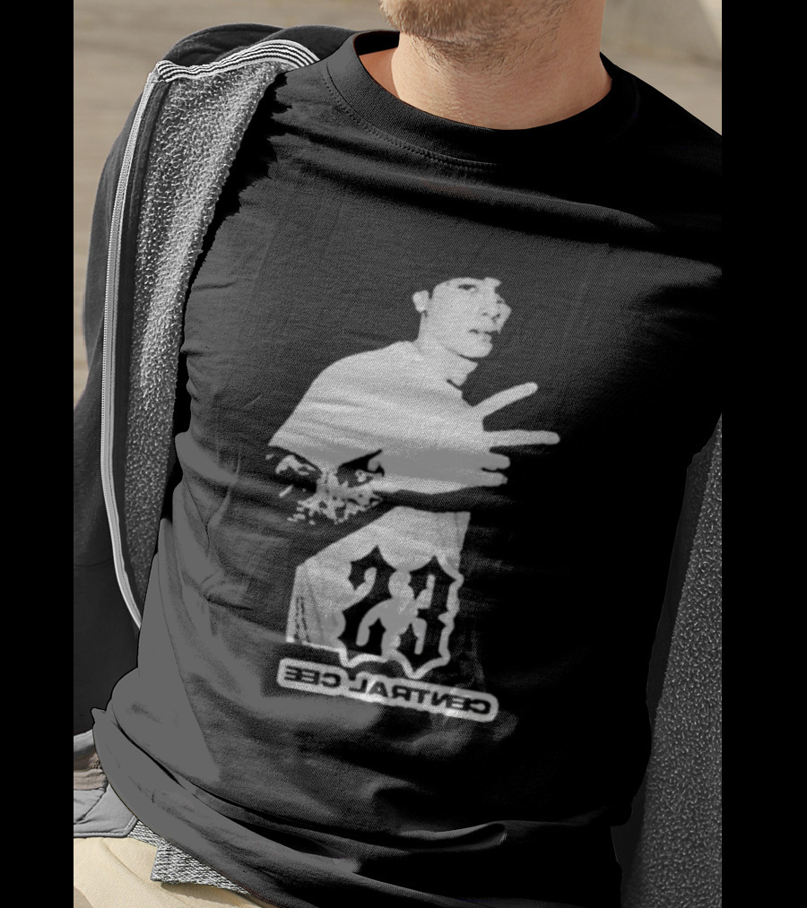 Central Cee Rap Bro Mask 23 White T-Shirt