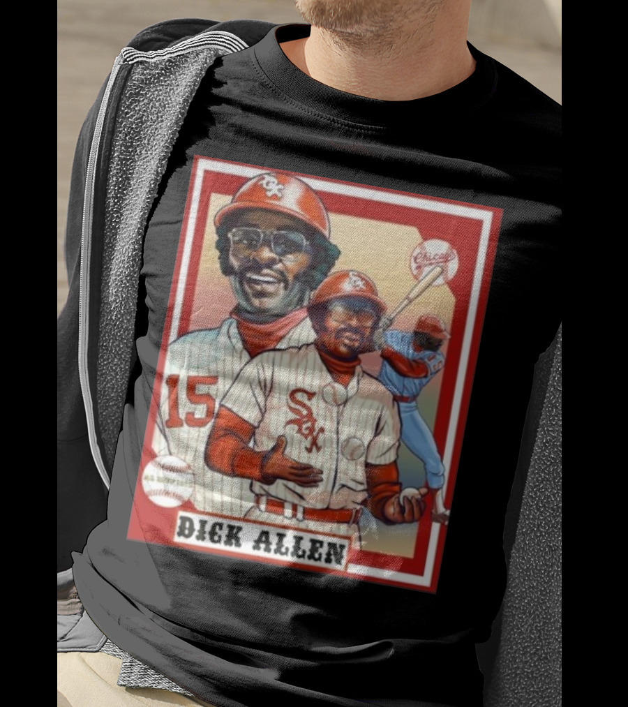 Dick Allen Chicago White Sox AL MVP 1972 Vintage Baseball Legend T-Shirt