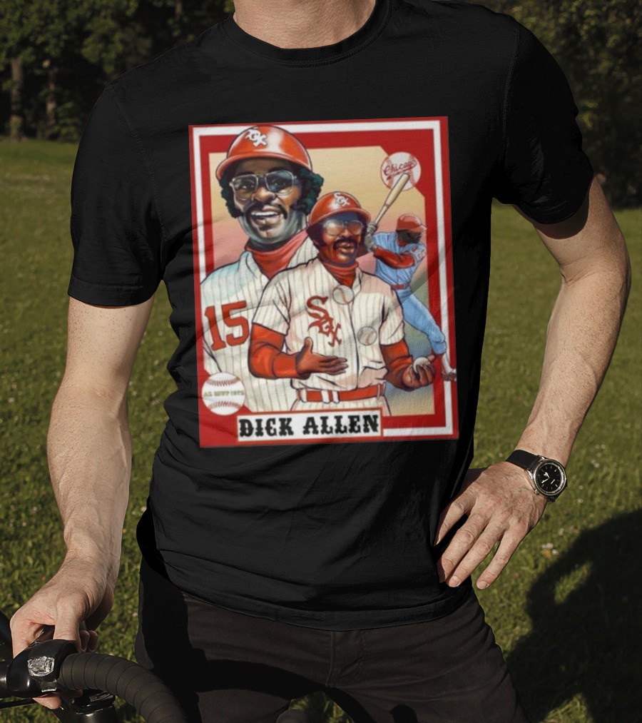 Dick Allen Chicago White Sox AL MVP 1972 Vintage Baseball Legend T-Shirt