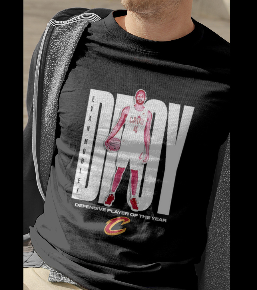Cleveland Cavaliers Evan Mobley DPOY Defensive Player Of The Year 4 Cavs T-Shirt