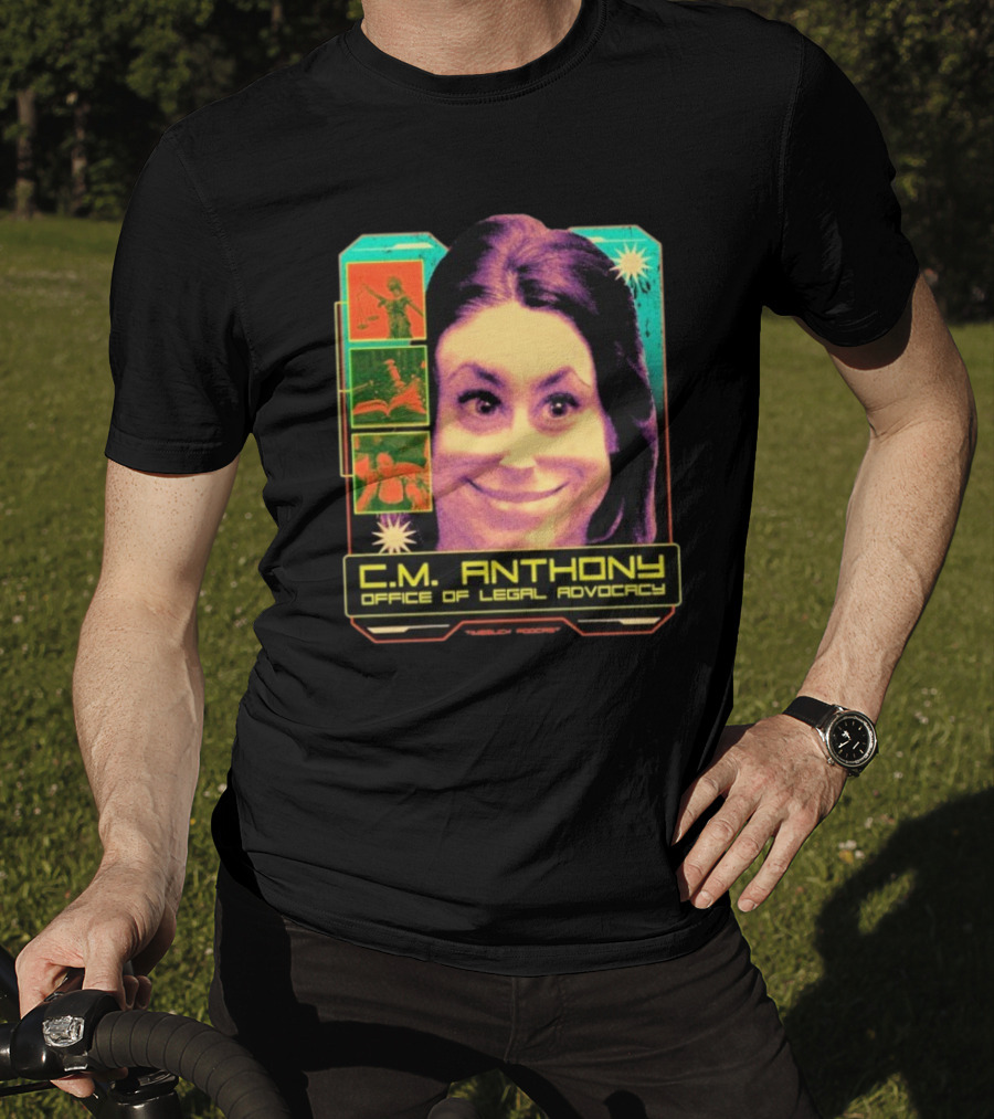 C.M. Anthony Office Of Legal Advocacy Retro Pop Art Style T-Shirt