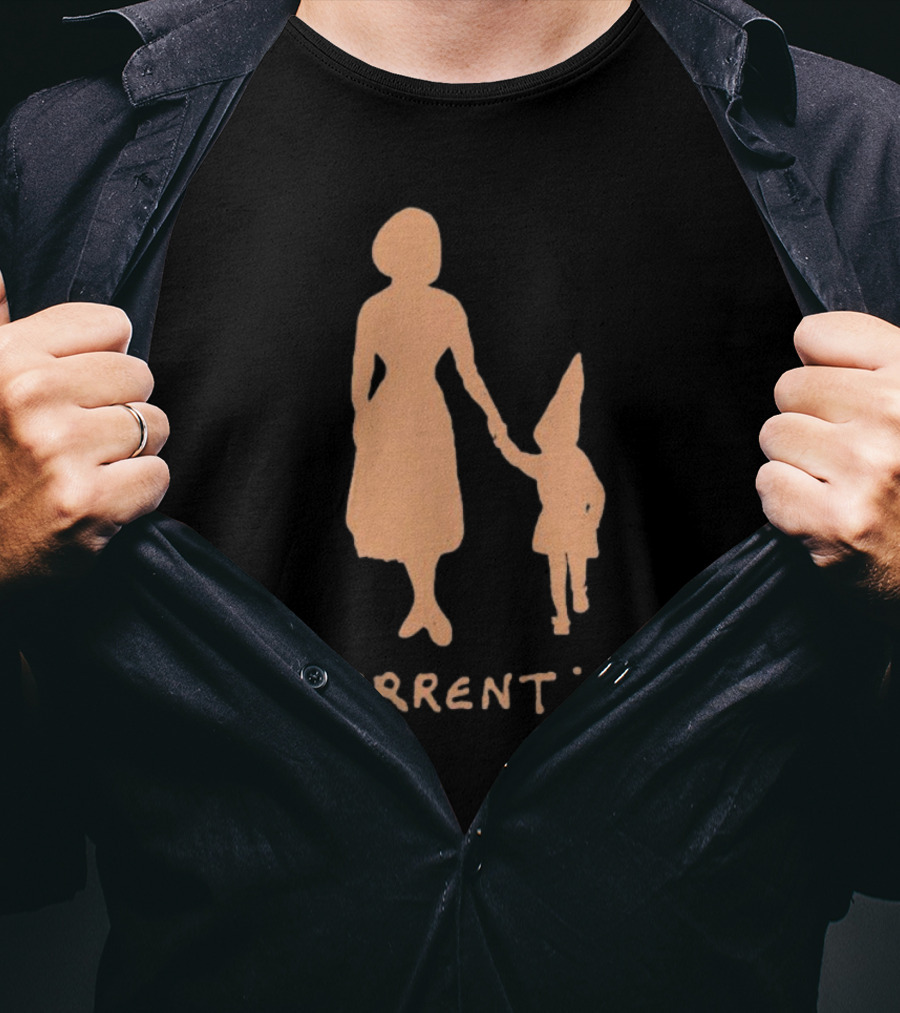 Current 93 Bella And Boy Holding Hands Silhouette T-Shirt