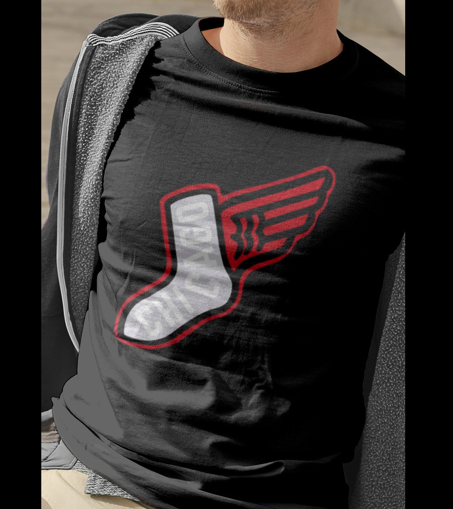 Chicago Winged Sock T-Shirt