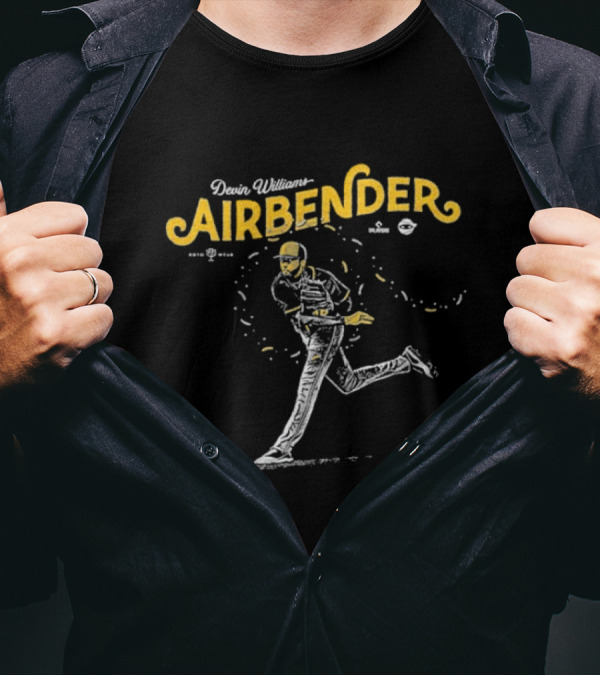 Devin Williams Airbender Baseball Pitcher Dynamic Motion T-Shirt