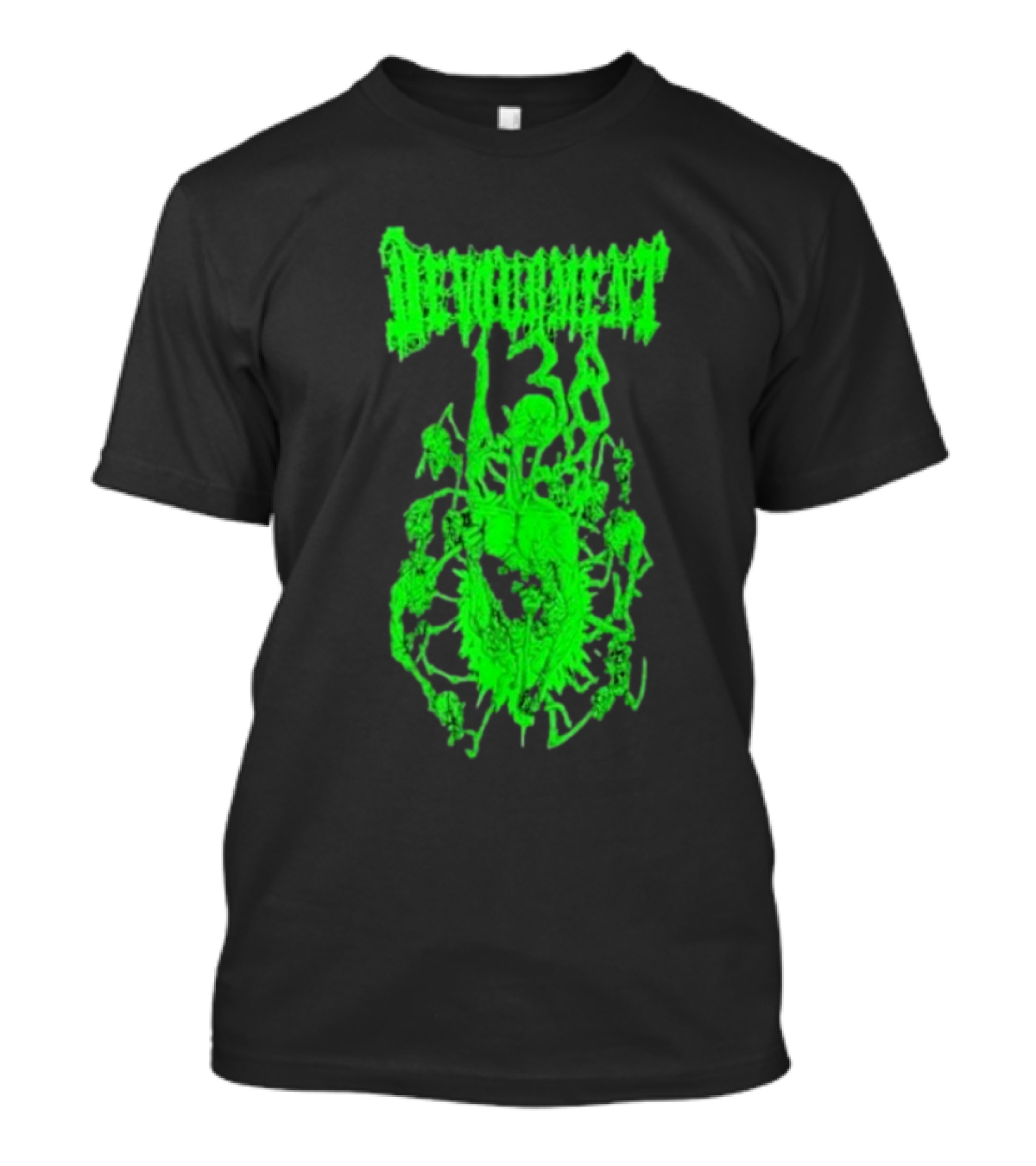 Devourment Butcher The Weak Green Splatter Graphic T-Shirt