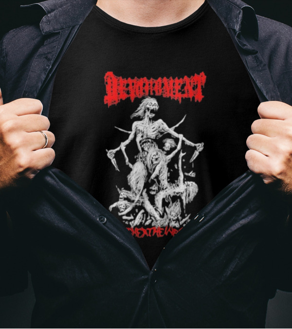 Devourment Butcher The Weak Undead Creature Scene T-Shirt