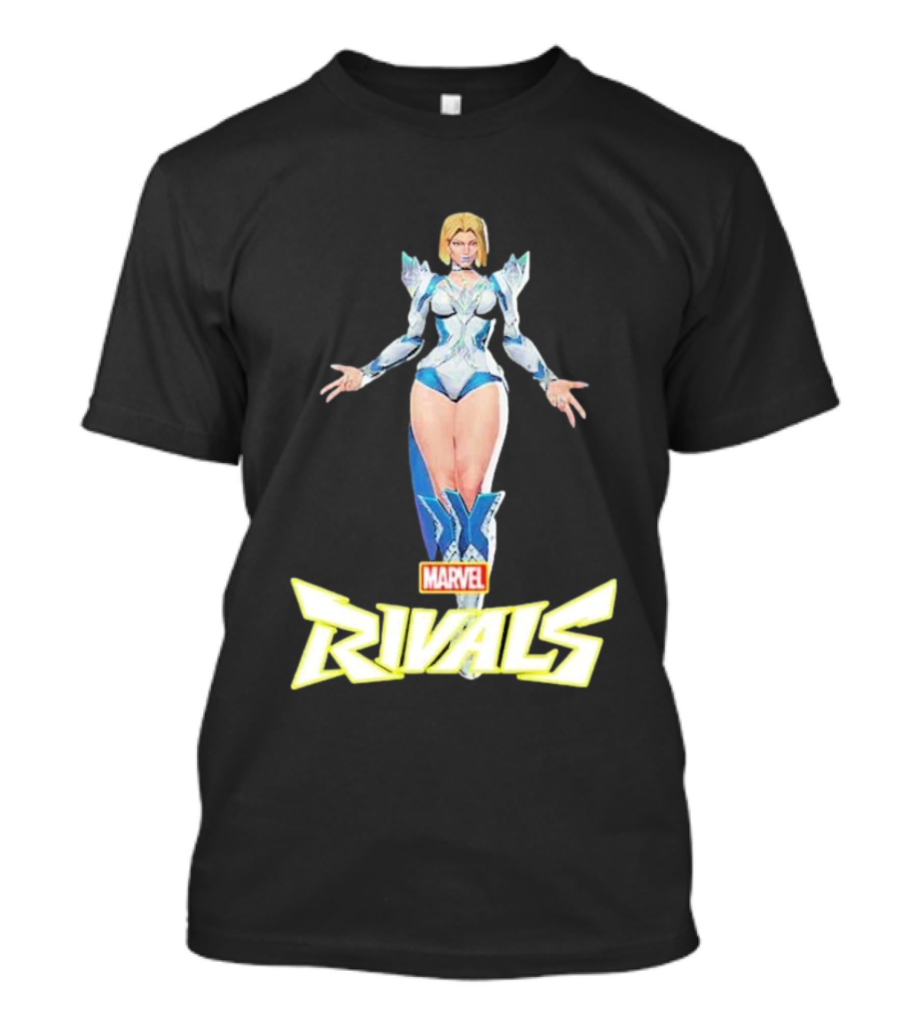 Emma Frost Marvel Rivals Season 2 Hellfire Gala Game Characters T-Shirt