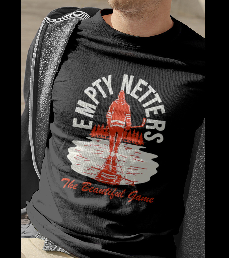Empty Netters The Beautiful Game Hockey Lakeview Skater T-Shirt