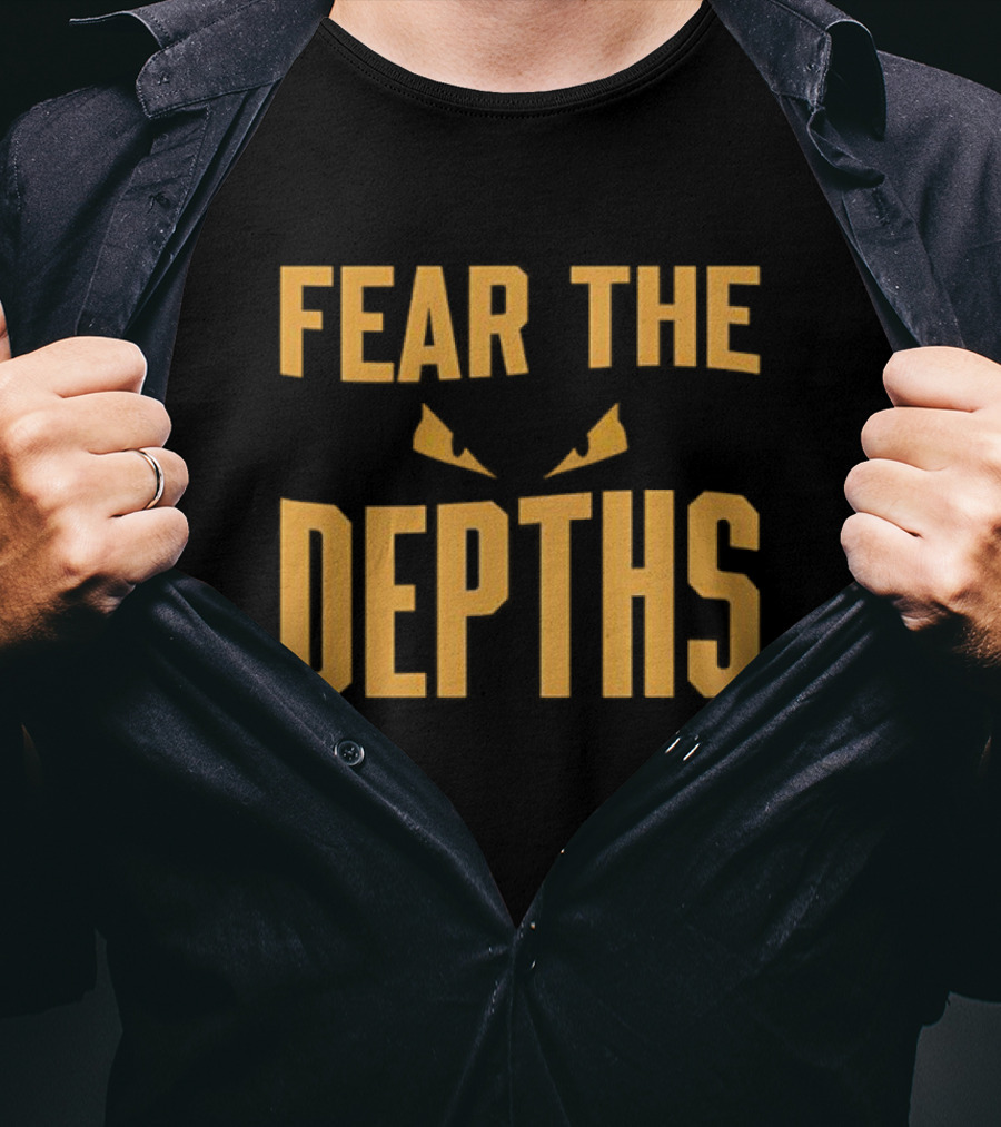 Fear The Depths Eyes Of Mystery Beneath The Surface T-Shirt