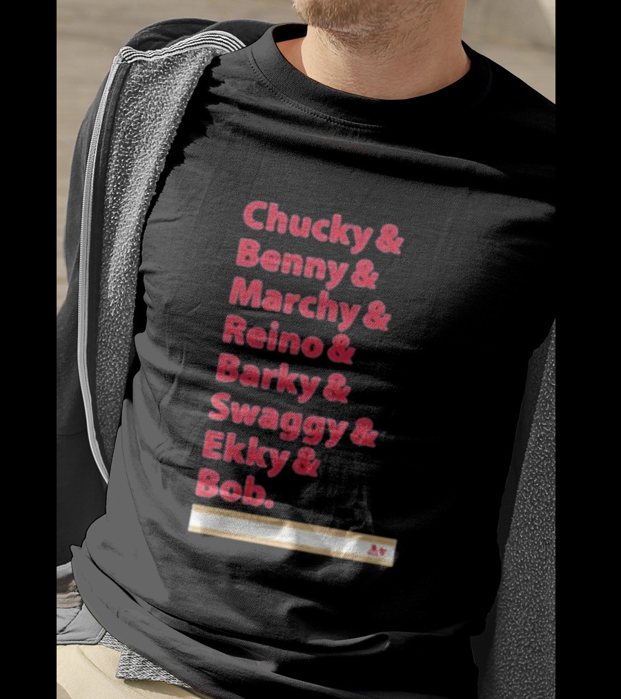 Florida Panthers Chucky Benny Marchy Reino Barky Swaggy Ekky Bob Names T-Shirt