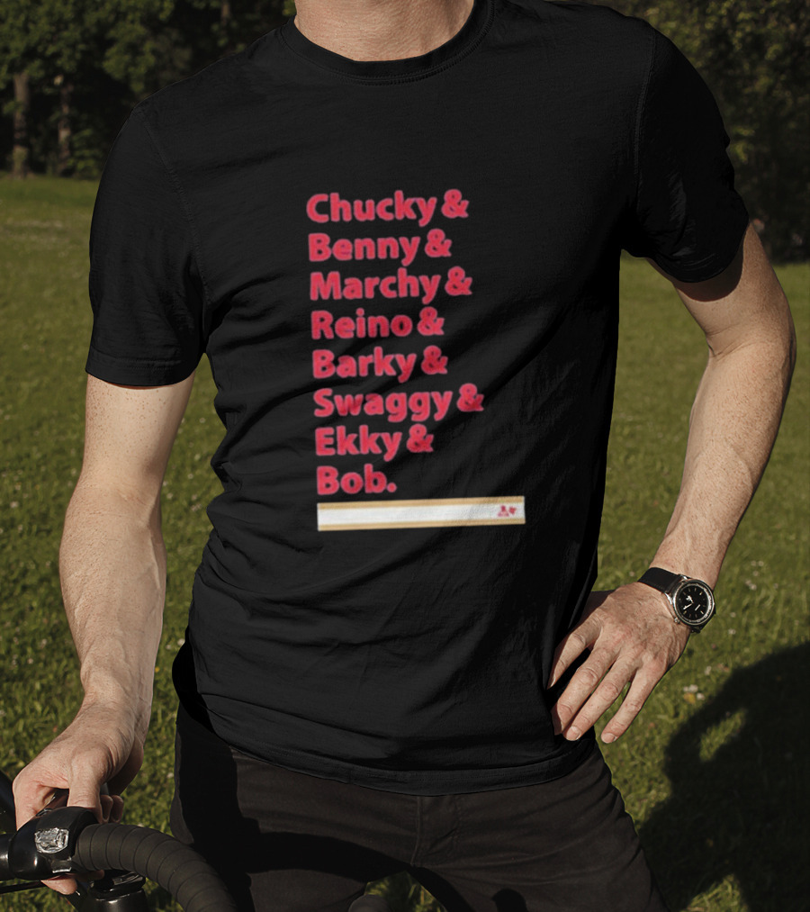 Florida Panthers Chucky Benny Marchy Reino Barky Swaggy Ekky Bob Names T-Shirt