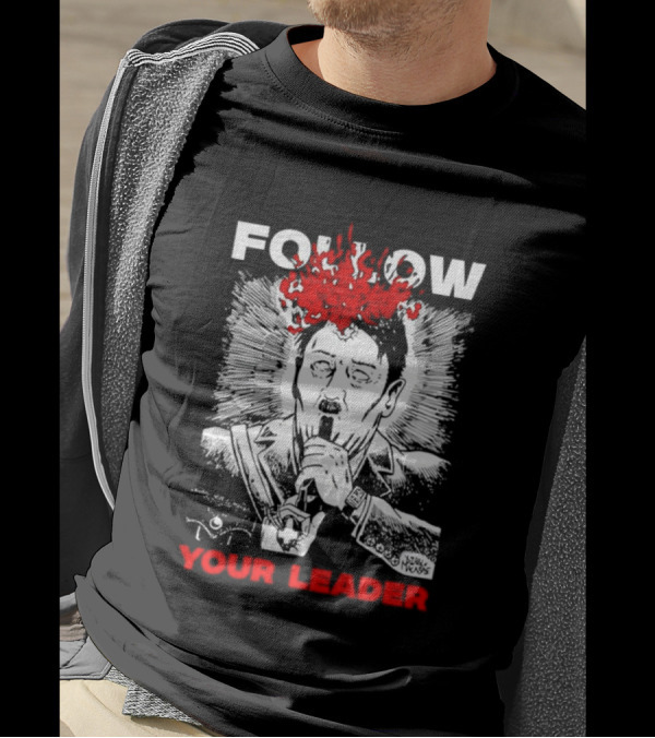 Follow Your Leader Diablo Macabre Skull And Flames T-Shirt