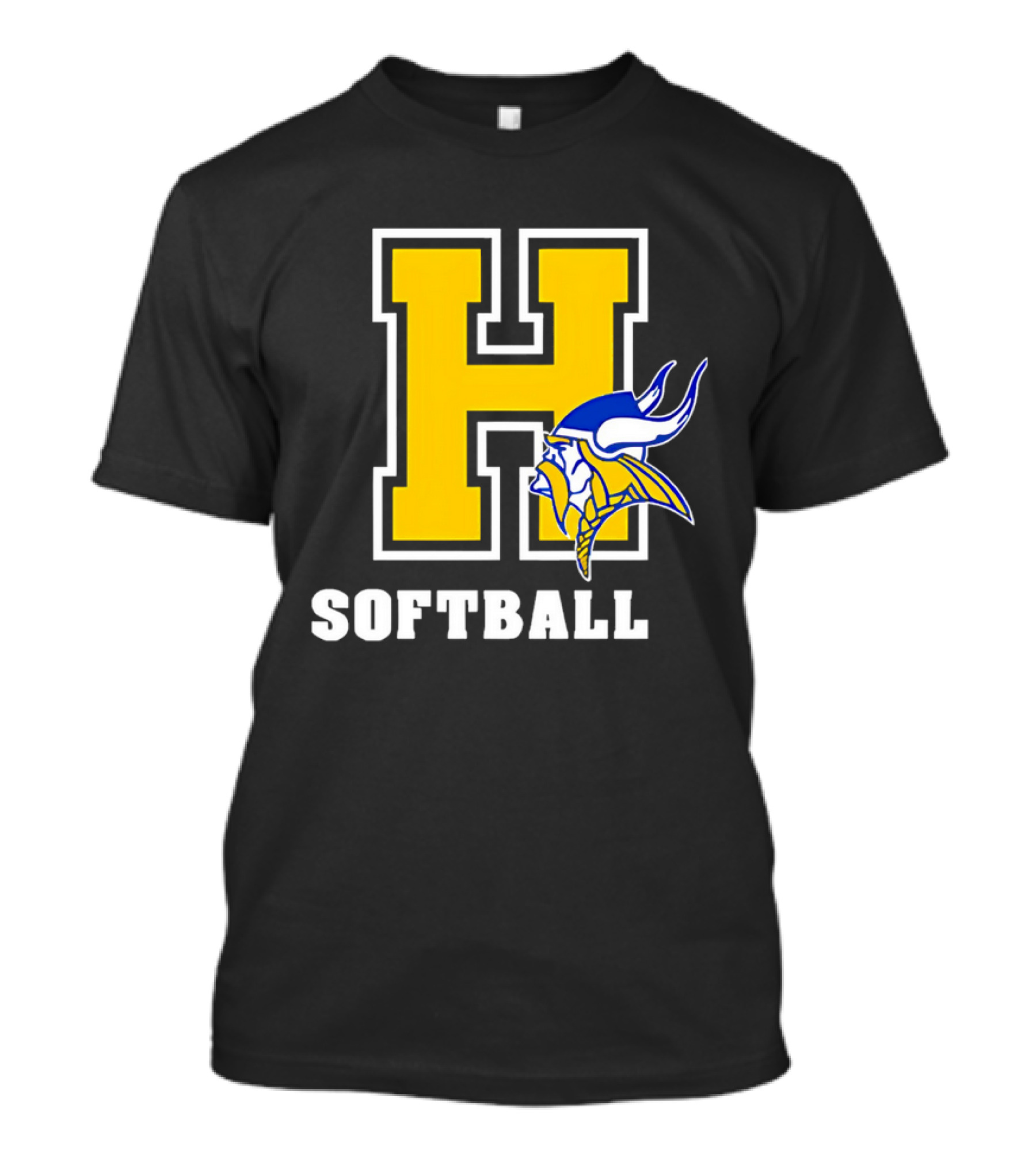 Francis Howell Vikings H Softball T-Shirt