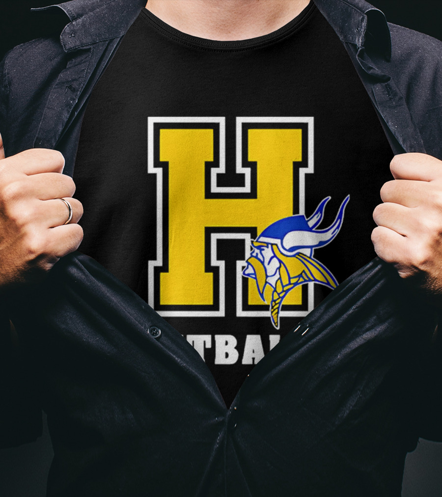 Francis Howell Vikings H Softball T-Shirt