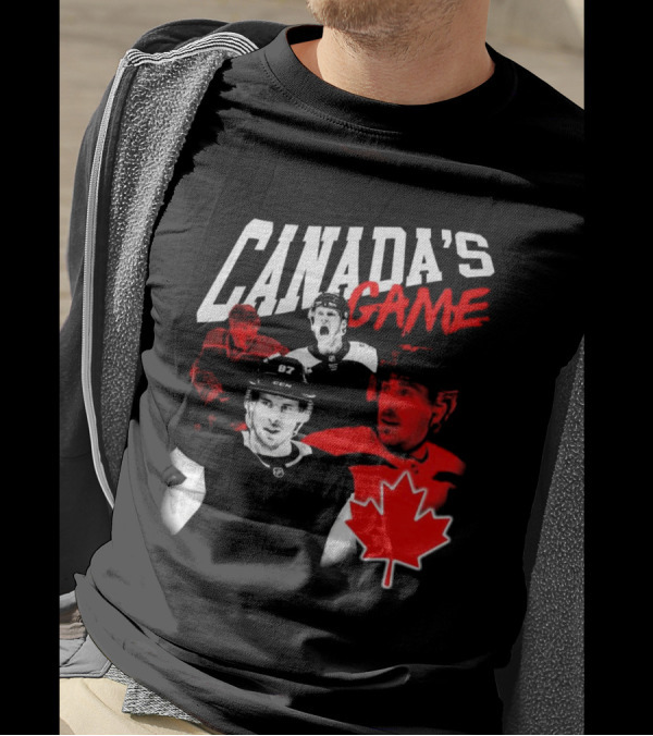 Canada's Game 4 Nations Team Maple Leaf T-Shirt