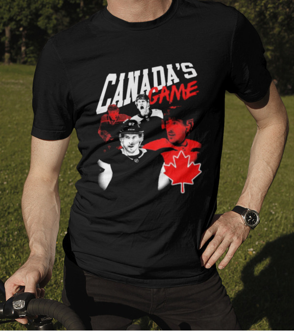 Canada's Game 4 Nations Team Maple Leaf T-Shirt