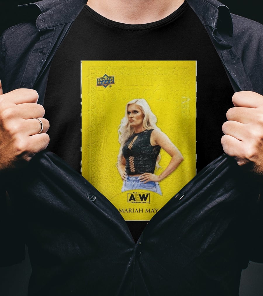 Upper Deck Allure Doubloons AEW All Elite Wrestling Mariah May T-Shirt