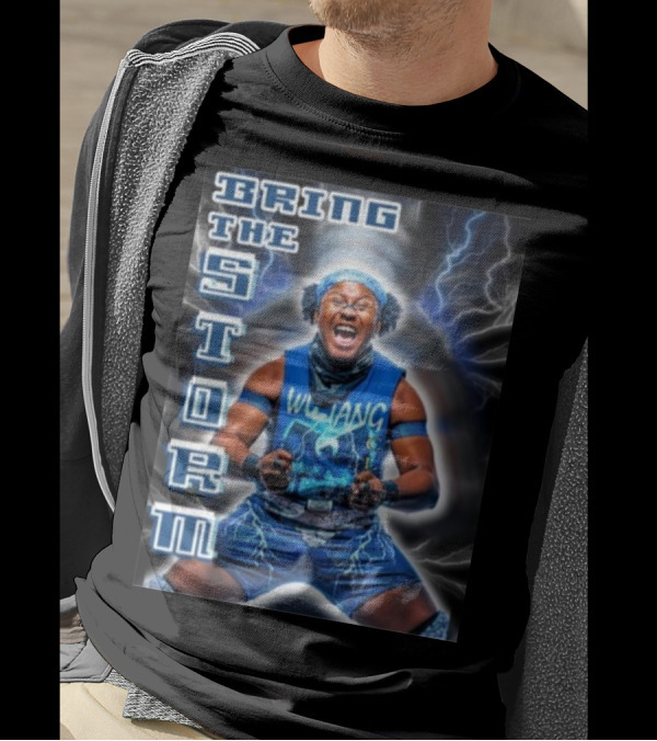 Bring The Storm 2025 Kwesi Asante Wu Tang Energy Thunderbolt Impact T-Shirt