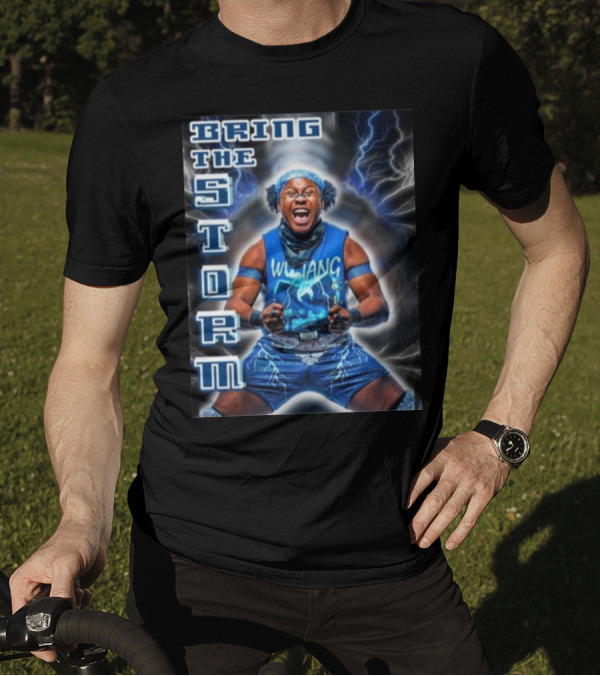 Bring The Storm 2025 Kwesi Asante Wu Tang Energy Thunderbolt Impact T-Shirt