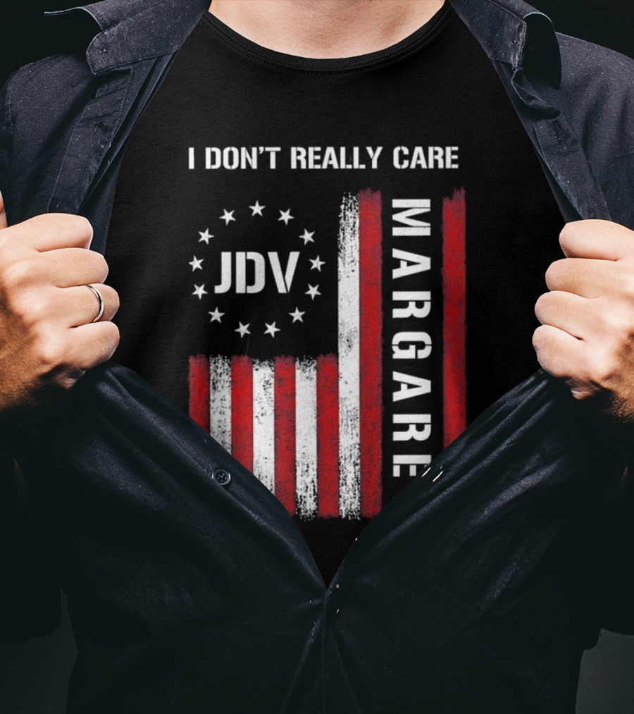 I Don’t Really Care JDV Margaret USA Flag 2025 T-Shirt