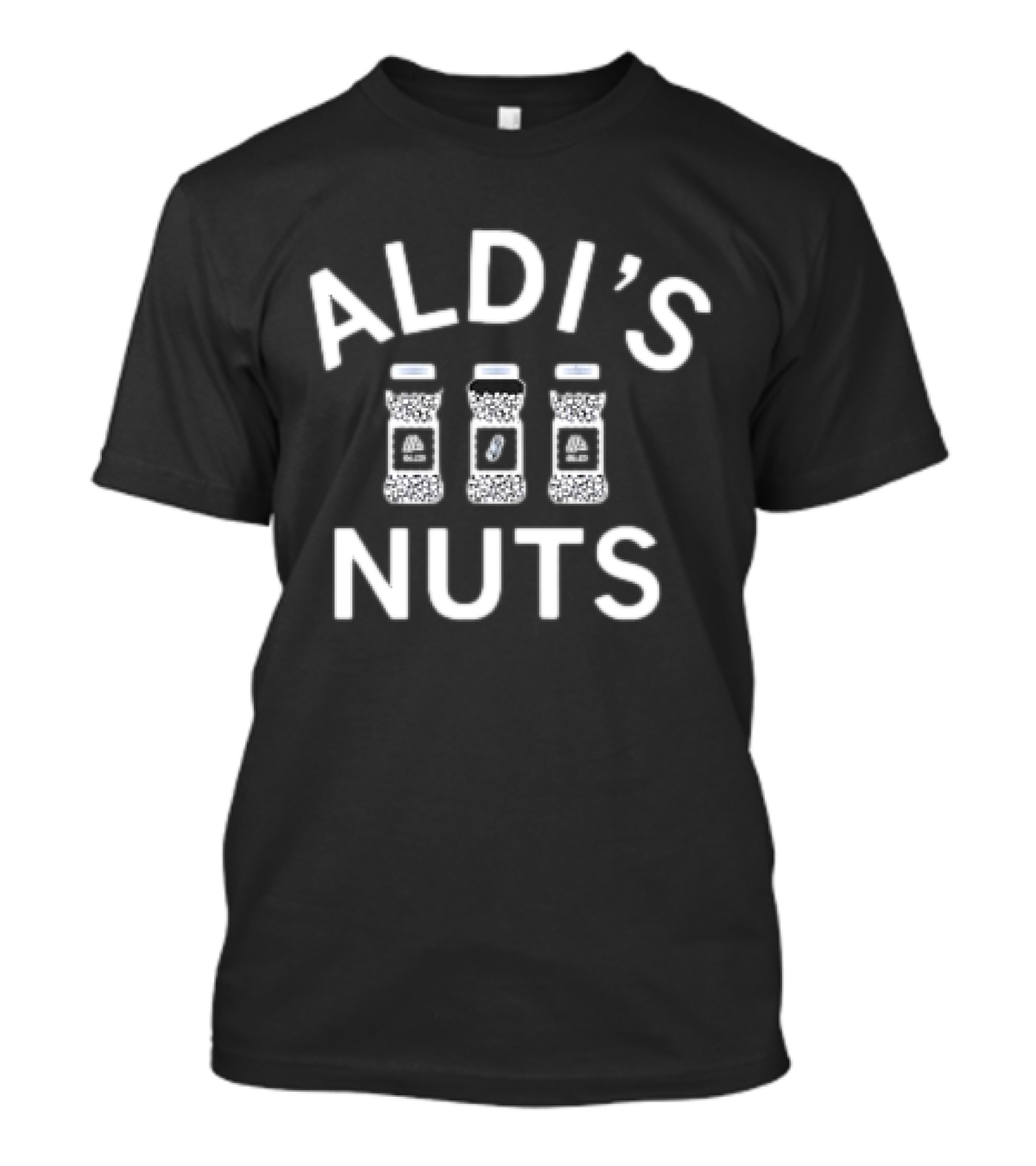 Aldi’s Nuts With Peanut Canisters Graphic T-Shirt