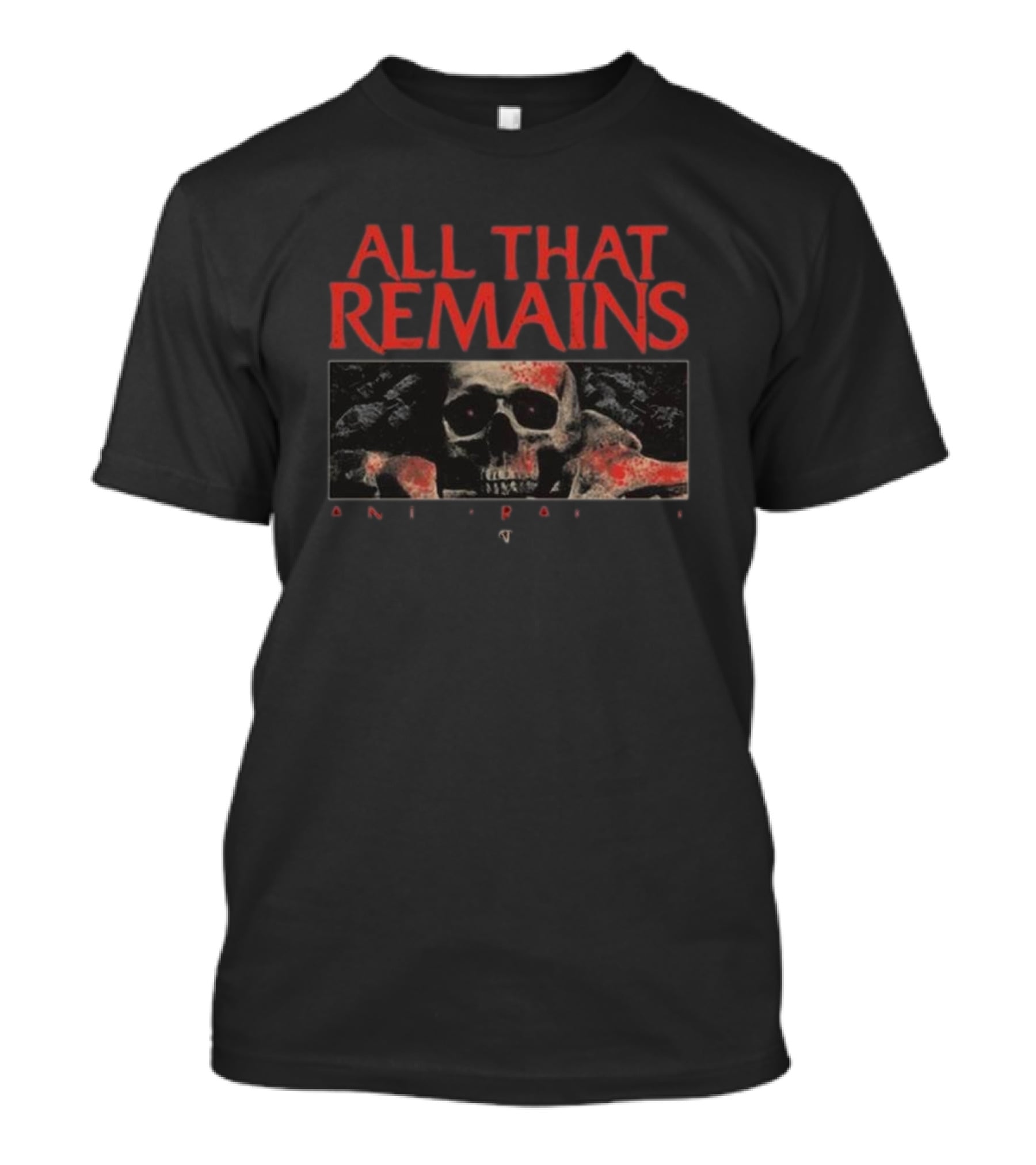 All That Remains Skull Blood And Stone T-Shirt