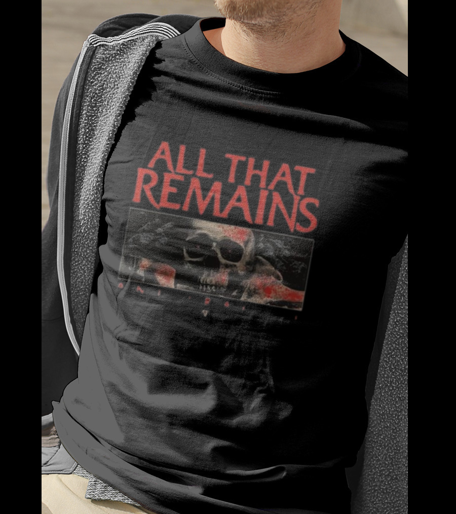 All That Remains Skull Blood And Stone T-Shirt