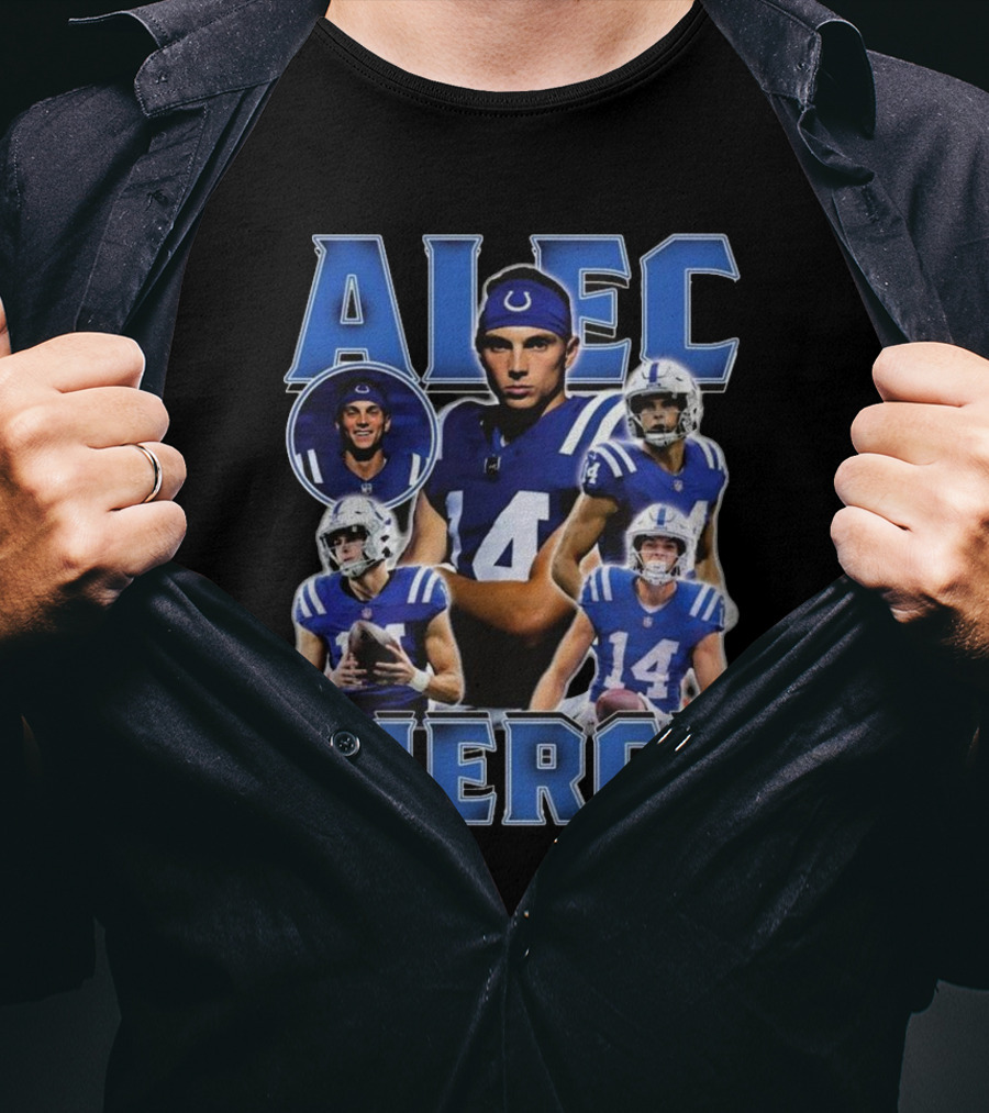 Alec Pierce Indianapolis Football Number 14 Colts T-Shirt
