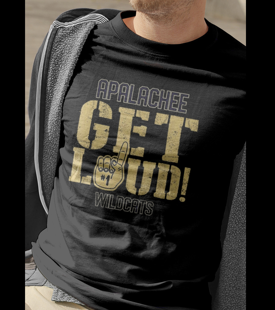 Apalachee Wildcats Get Loud Apalachee High School T-Shirt