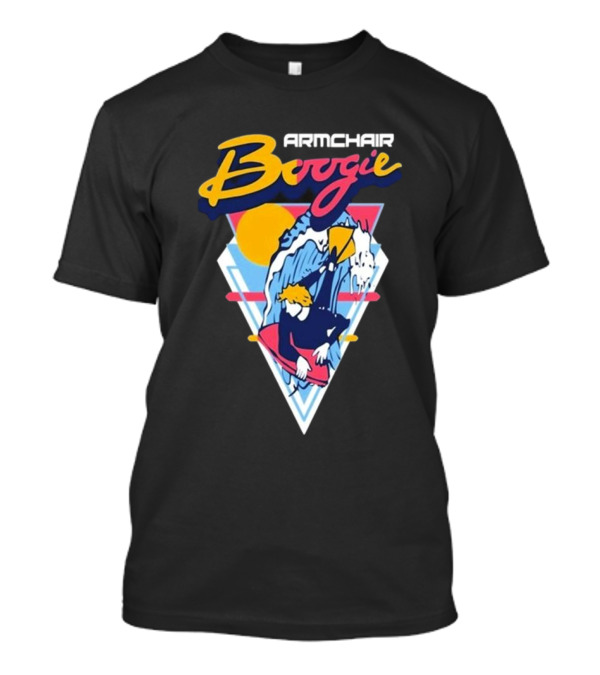 Armchair Boogie Summer 24 Boogie Boarder Retro Surfing Vibes T-Shirt