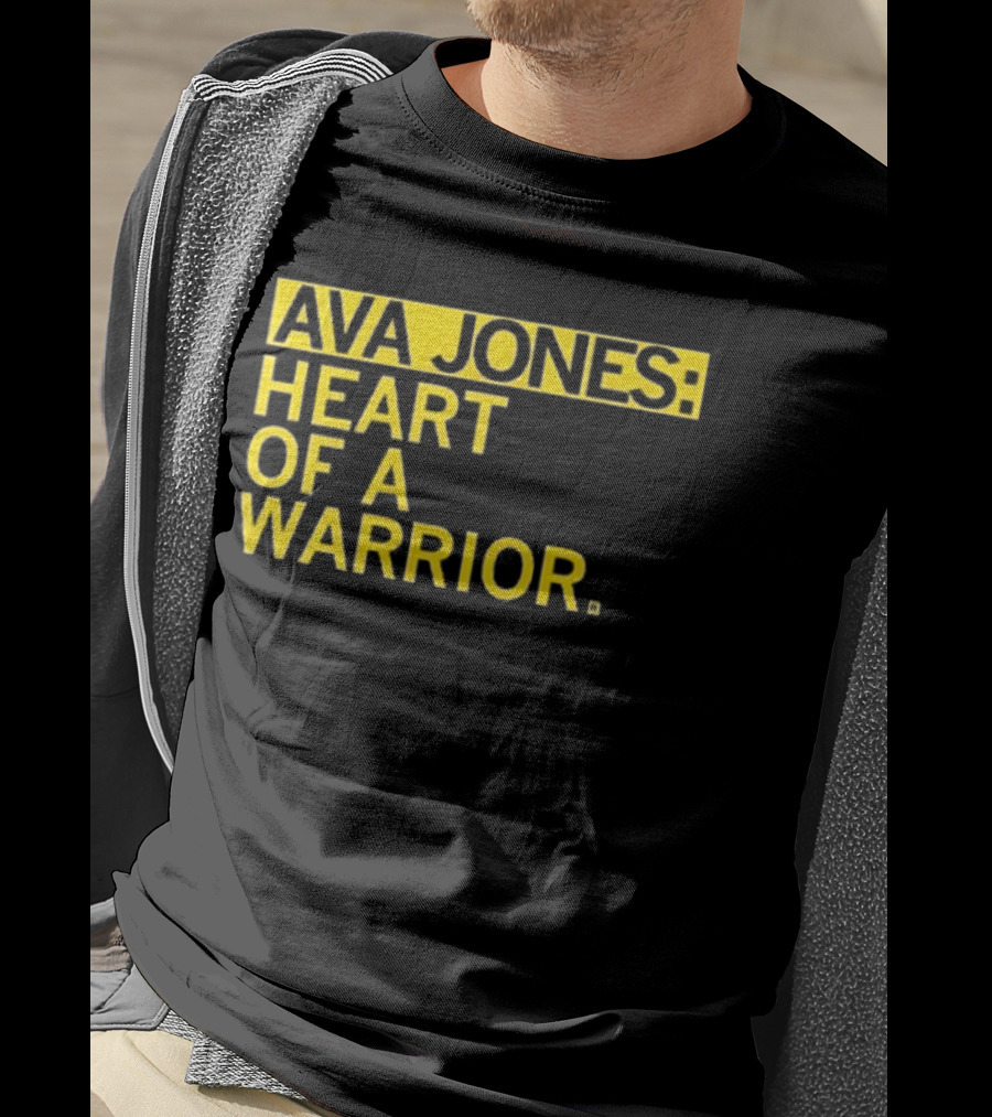 Ava Jones Heart Of A Warrior T-Shirt