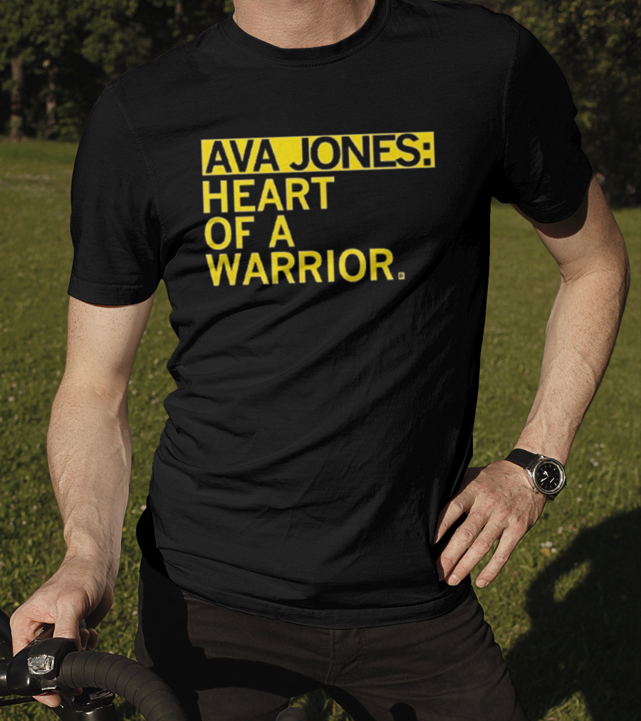 Ava Jones Heart Of A Warrior T-Shirt