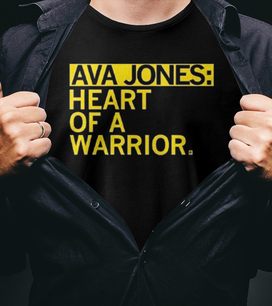 Ava Jones Heart Of A Warrior T-Shirt
