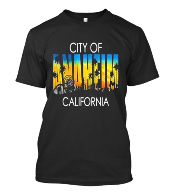 Babymetal City Of Anaheim California Sunset Ferris Wheel Tour T-Shirt