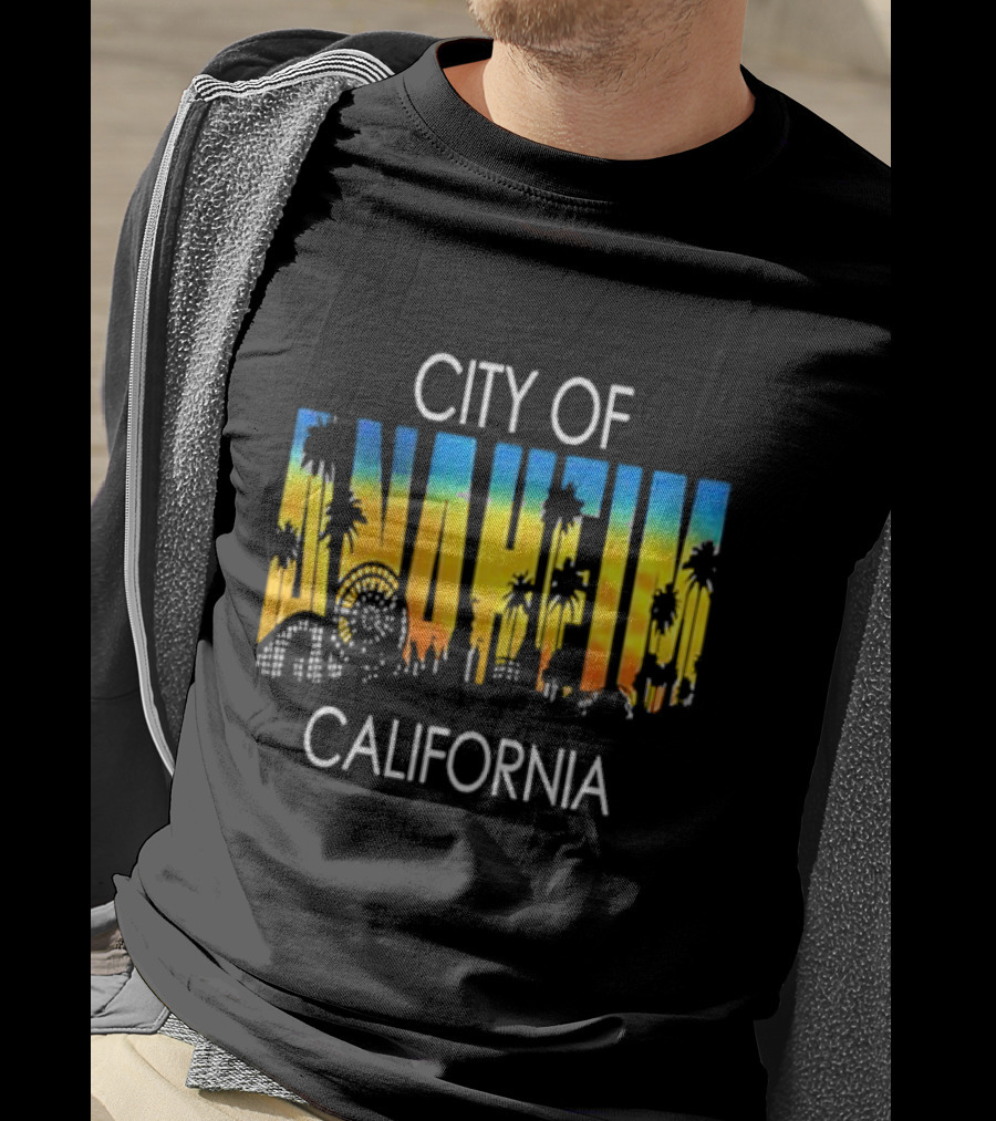 Babymetal City Of Anaheim California Sunset Ferris Wheel Tour T-Shirt