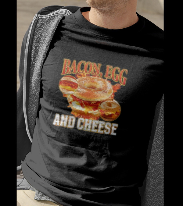 Bacon Egg And Cheese Breakfast Bagel T-Shirt