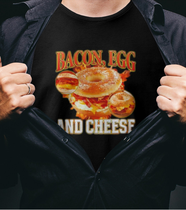 Bacon Egg And Cheese Breakfast Bagel T-Shirt