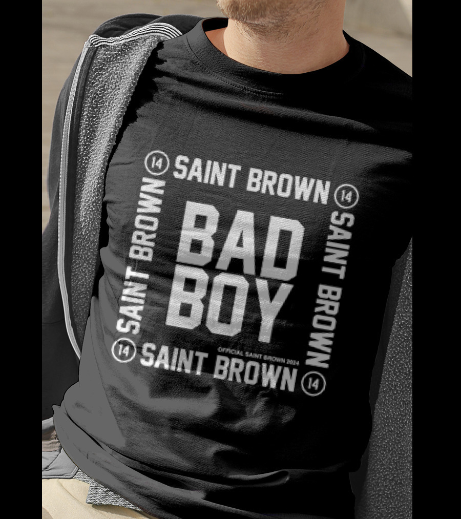 Bad Boy Saint Brown 14 T-Shirt