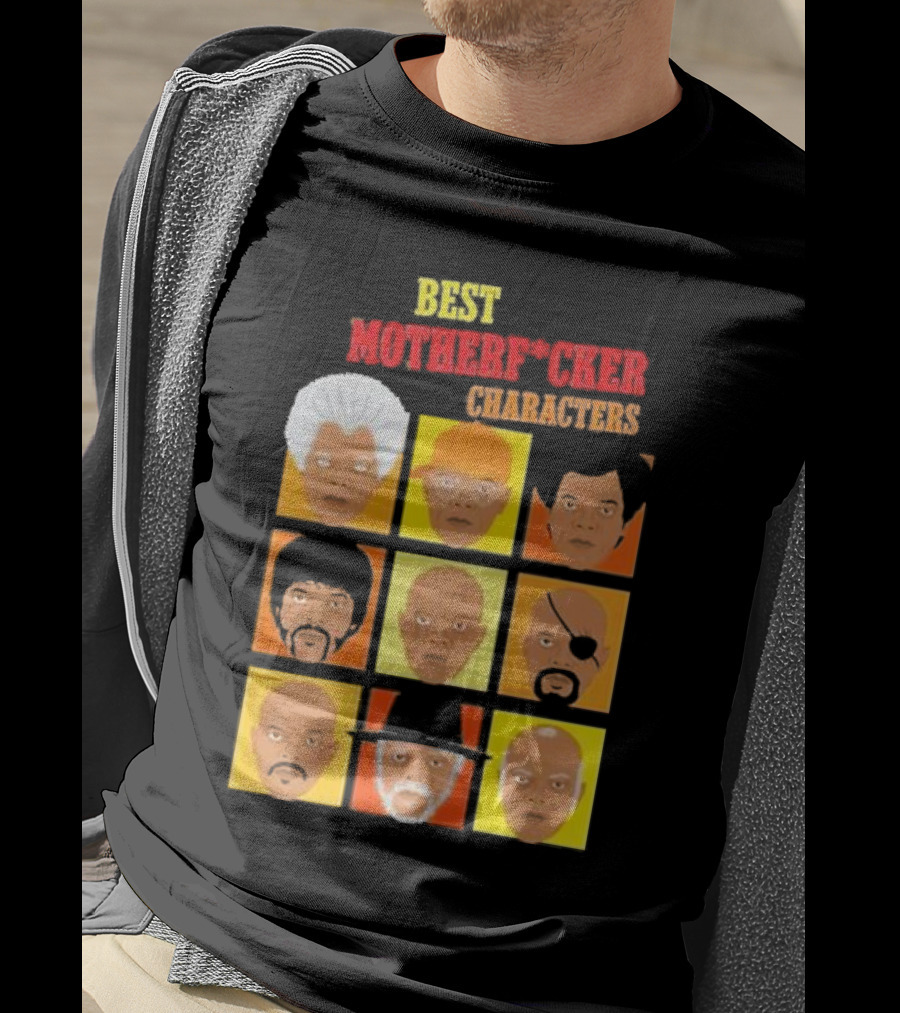 Best Motherfucker Characters T-Shirt