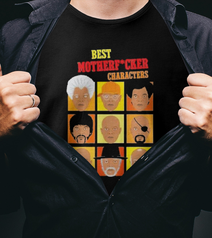 Best Motherfucker Characters T-Shirt