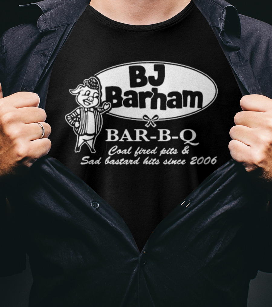 BJ Barham Favorite Hometown BBQ Spot T-Shirt