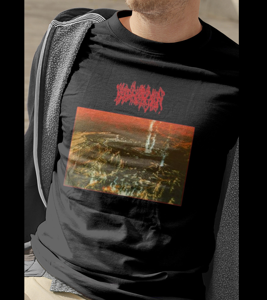 Blood Incantation Starspawn Volcanic Eruption Scene April 25 2025 T-Shirt