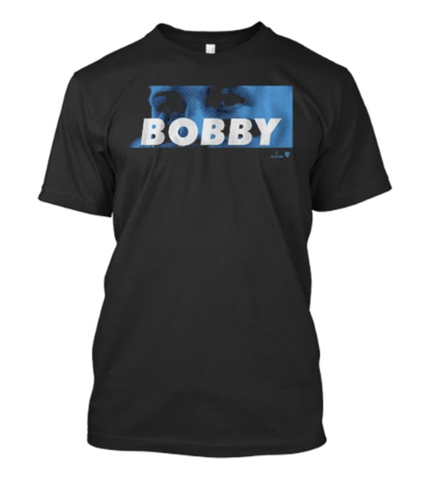 Bobby Witt Jr Bobby Eyes Blue Text T-Shirt