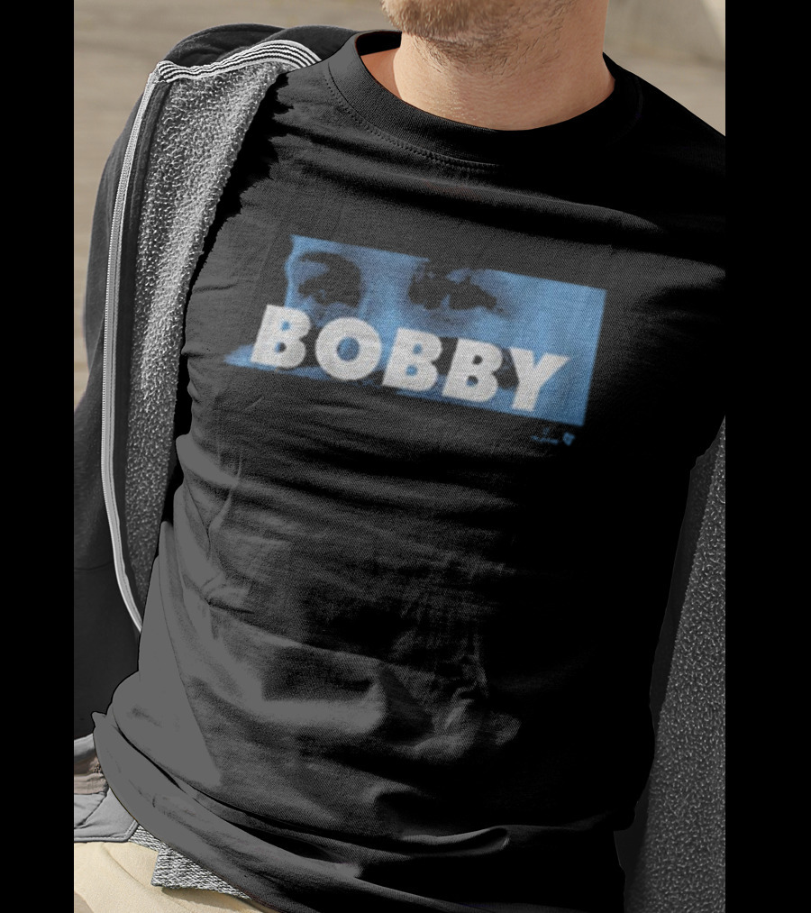 Bobby Witt Jr Bobby Eyes Blue Text T-Shirt