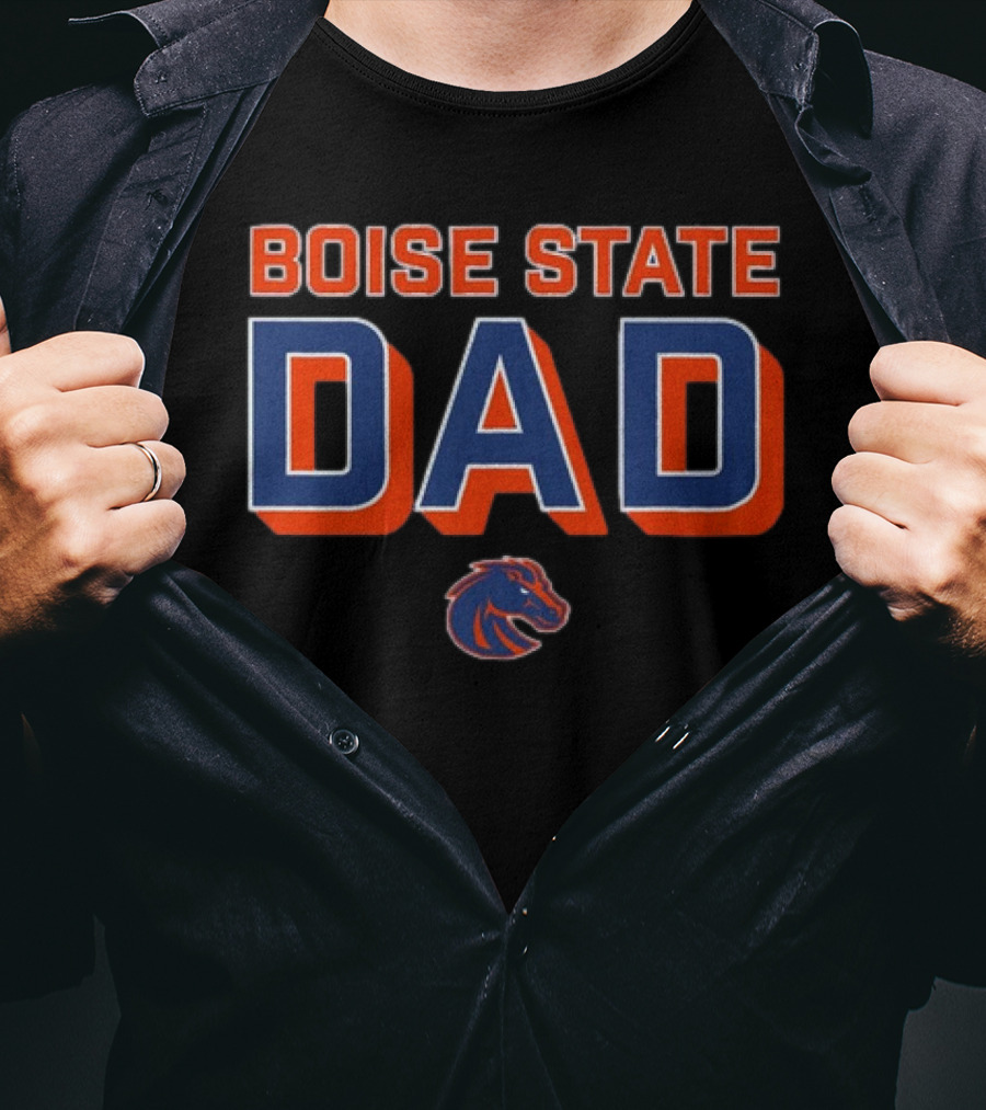 Boise State Broncos Logo Boise State Dad T-Shirt